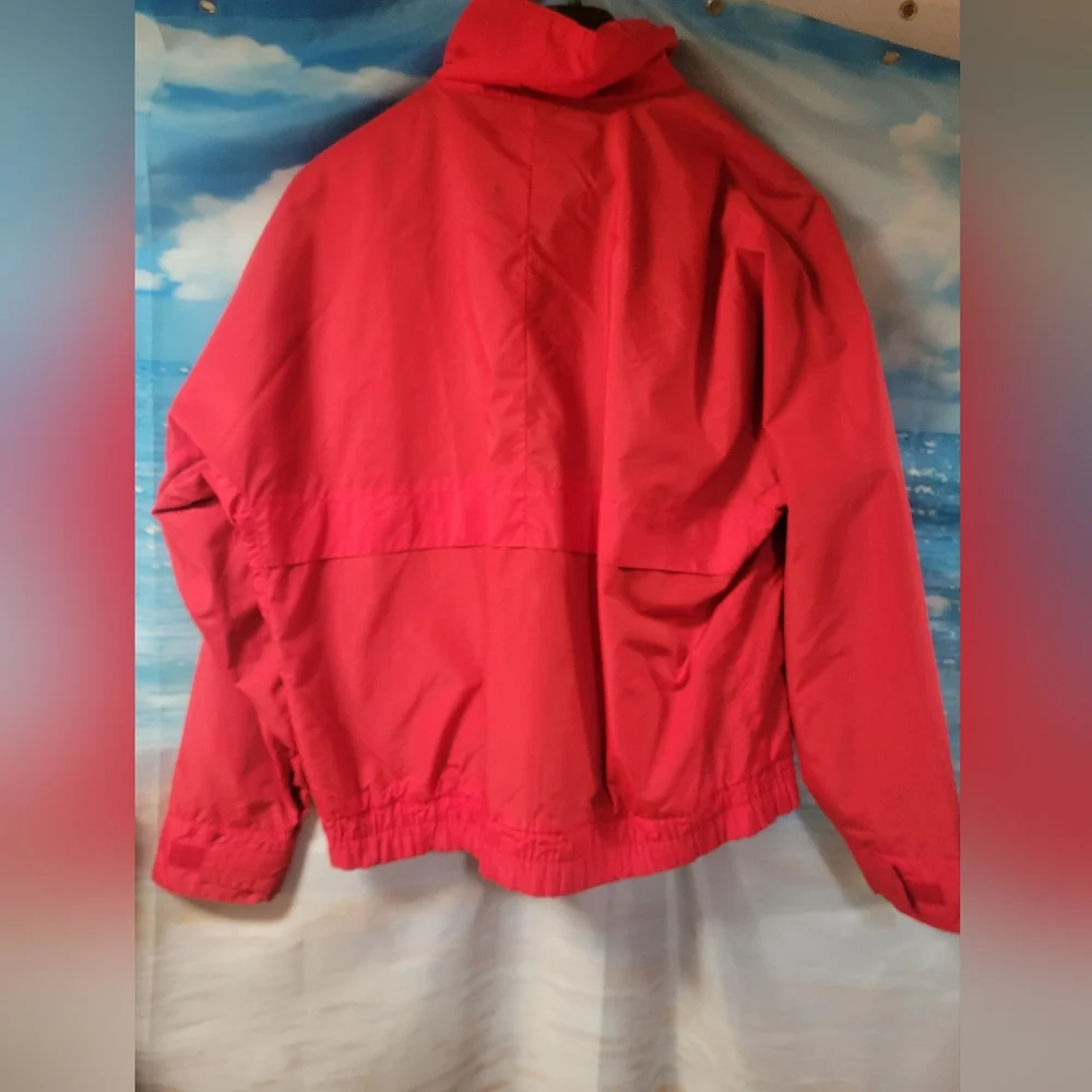 Vintage Columbia Red‎ Whirlibird Jacket Mens Size Medium Shell only
